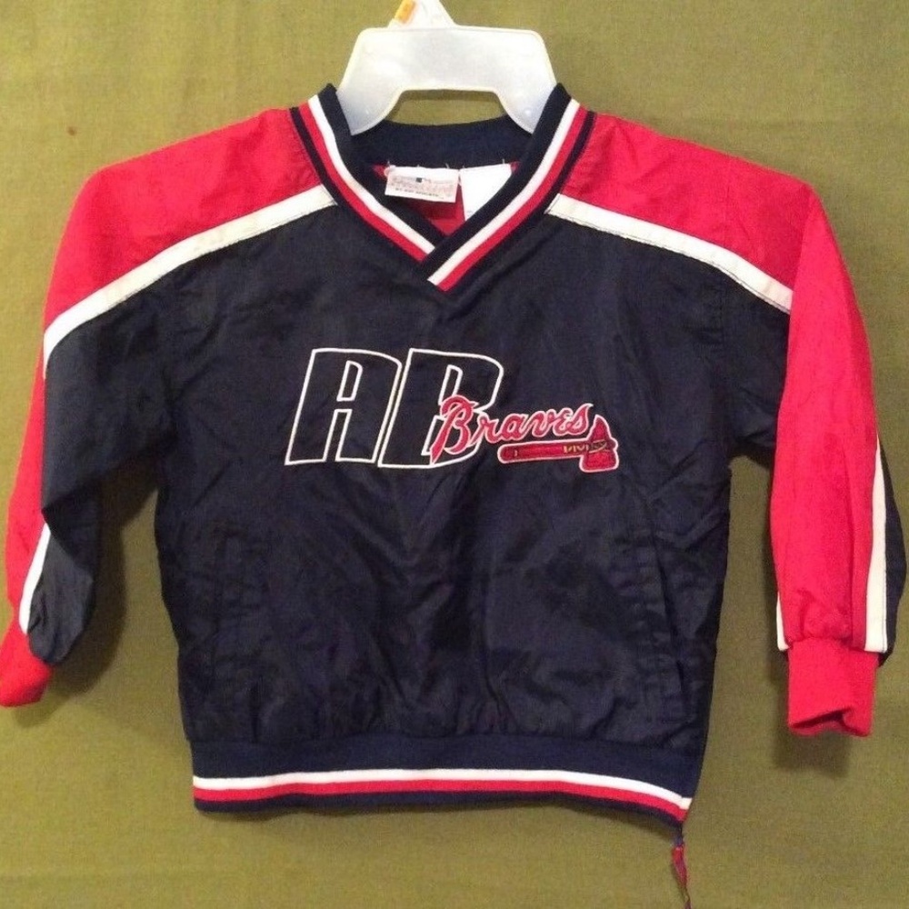MLB Atlanta Braves Windbreaker Jacket 5/6